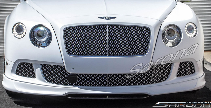 Custom Bentley GT  Coupe Front Add-on Lip (2011 - 2017) - $1450.00 (Part #BT-016-FA)
